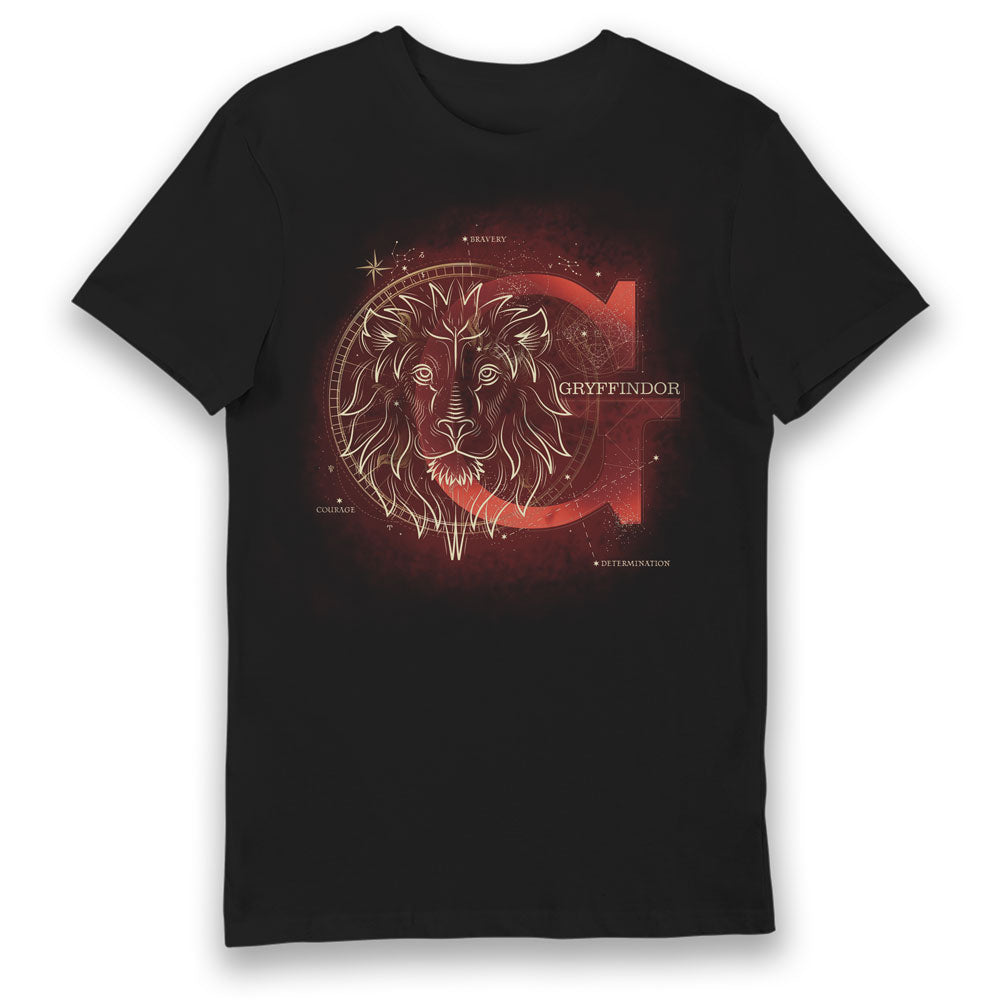 Harry Potter Gryffindor House Glow in The Dark T-Shirt