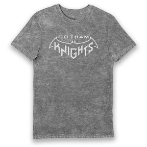 Gotham Knights Logo Eco Stonewash Adults T-Shirt