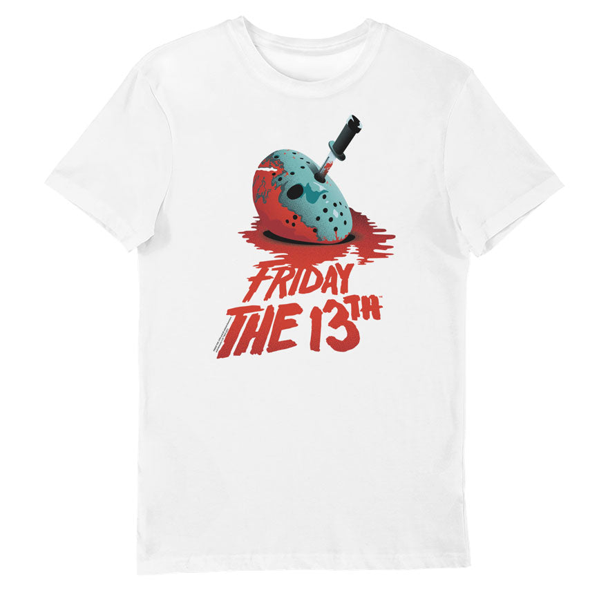 Friday the 13th Jason’s Mask Knife Adults T-Shirt