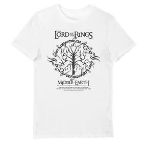 Lord of The Rings Tree of Gondor Middle Earth Adults T-Shirt