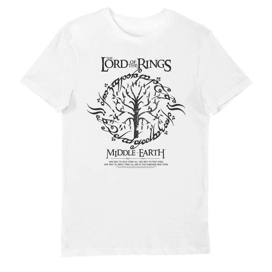 Lord of The Rings Tree of Gondor Middle Earth Adults T-Shirt