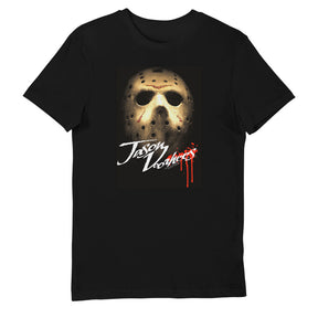 Friday The 13th Jason Voorhees Mask Adults T-Shirt