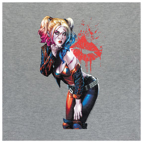 Harley Quinn Kiss Ladies T-Shirt