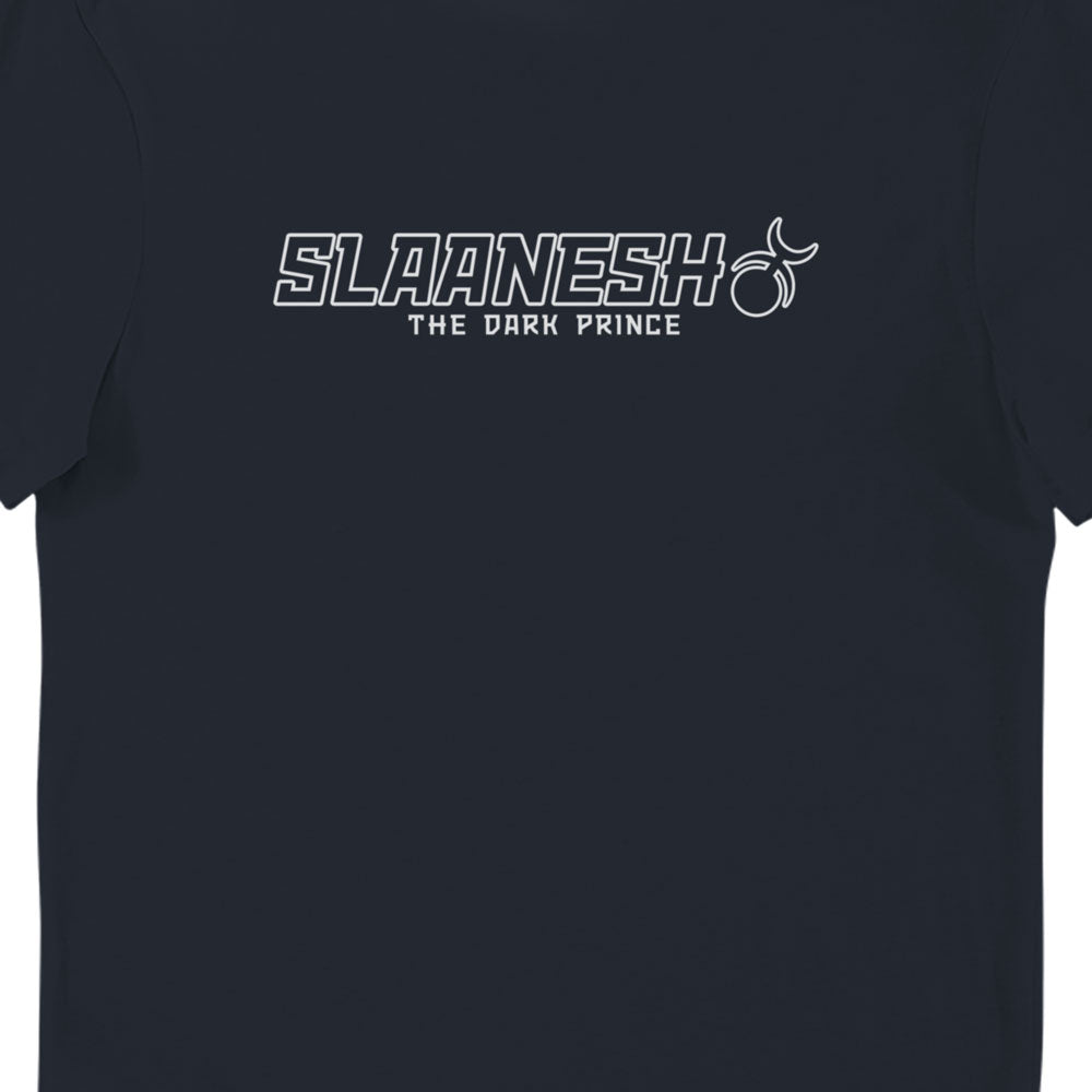 Warhammer 40,000 Slaanesh the Dark Prince B Navy Adults T-Shirt