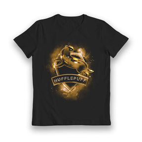 Harry Potter Hufflepuff House Glow in The Dark Kids T-Shirt Bulk Buy