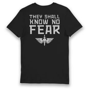 Warhammer 40,000 Space Marines Know No Fear Adults T-Shirt