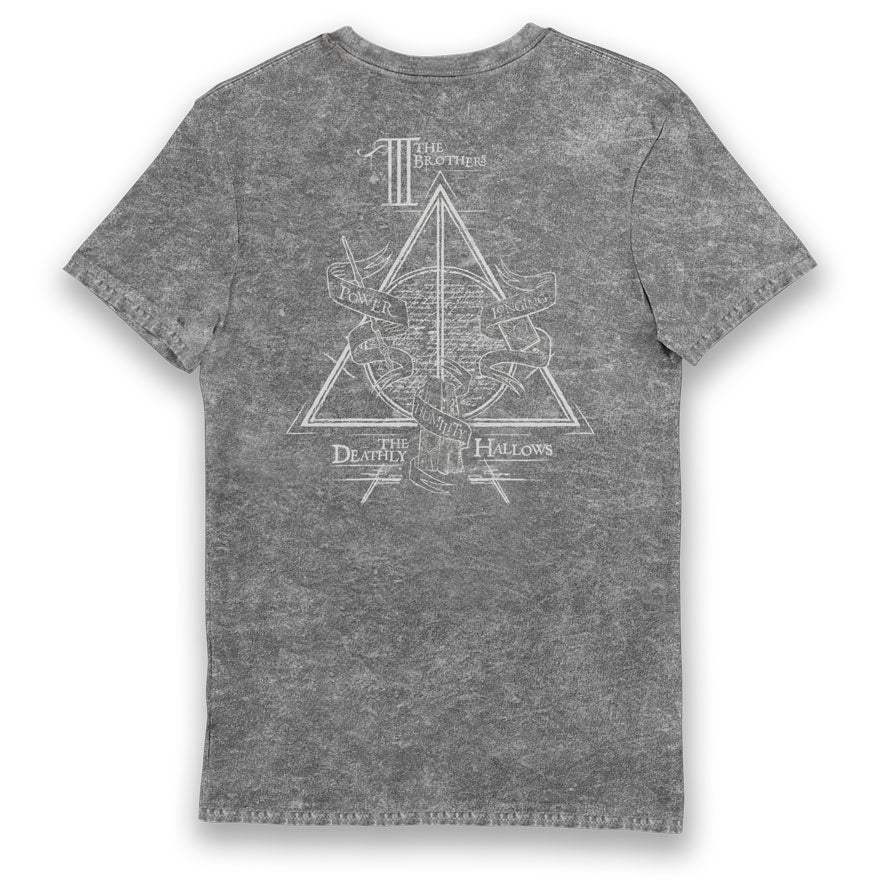 Harry Potter The Deathly Hallows Power Longing Humility Adults T-Shirt