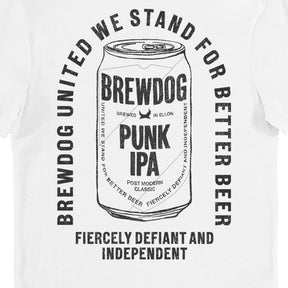 BrewDog We Stand For Better Beer Front & Back Print Adults T-Shirt