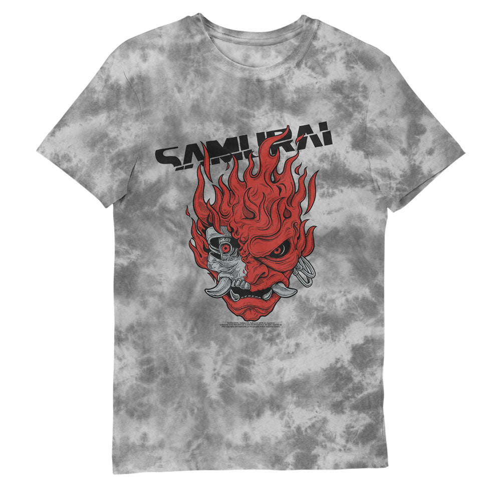 Cyberpunk Samurai Iconic Tie Dye Adults T-Shirt