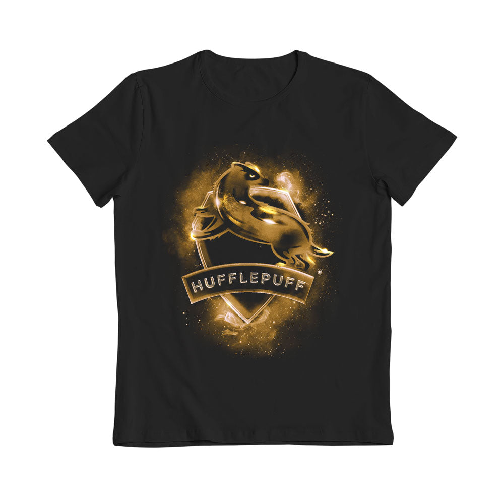Harry Potter Hufflepuff House Glow in The Dark Kids T-Shirt