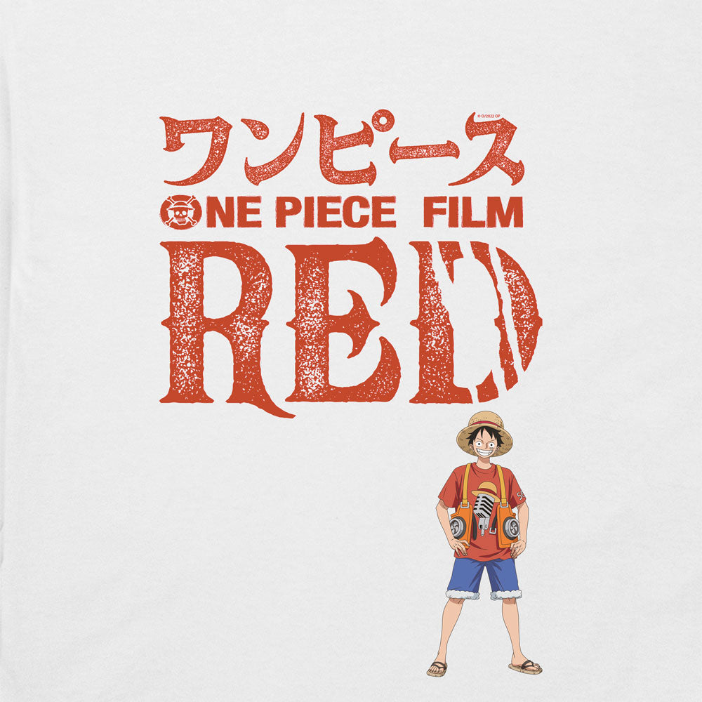 One Piece Film: Red Luffy Adults Long Sleeve T-Shirt
