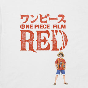 One Piece Film: Red Luffy Adults Long Sleeve T-Shirt