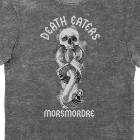 Harry Potter Dark Mark Morsmordre Snake Eco Wash Adults T-Shirt