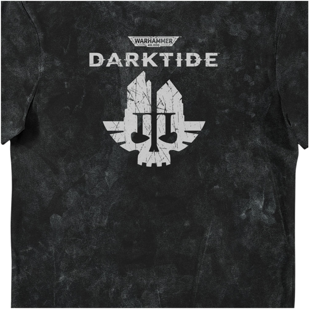 Warhammer 40,000: Darktide Skull Rejects Will Rise Adults Aged Washed T-Shirt