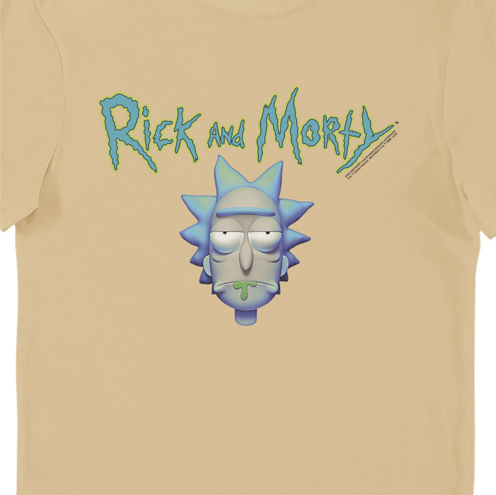 Rick and Morty Drool Logo Adults T-Shirt