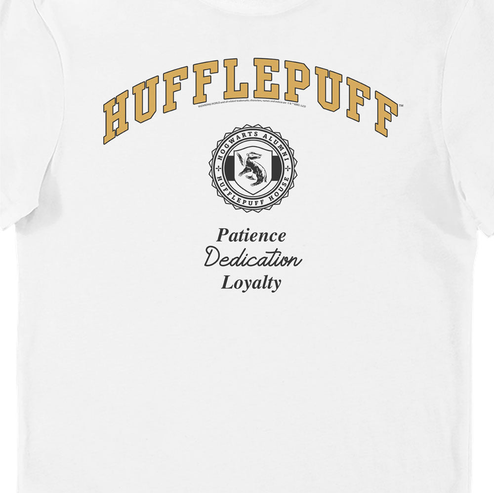 Harry Potter Hufflepuff Collegiate Style T-Shirt