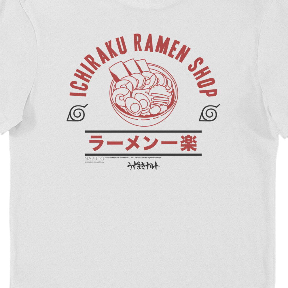 Naruto Ichiraku Ramen Shop Adults T-Shirt