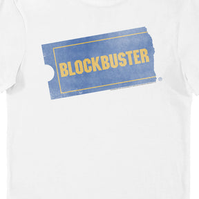 Blockbuster Distressed Ticket Vintage Adults T-Shirt