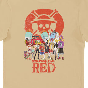 Slapper af Misbrug Bløde fødder One Piece Film: Red Character Adults T-Shirt
