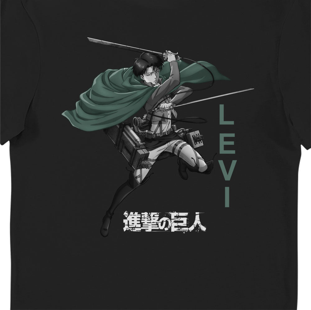 Attack On Titan Levi Fighting T-Shirt Bulk Buy