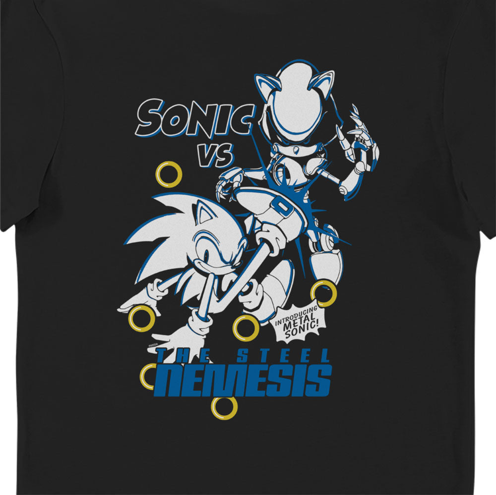 Sonic The Hedgehog Metal Sonic the Steel Nemesis Adults T-Shirt