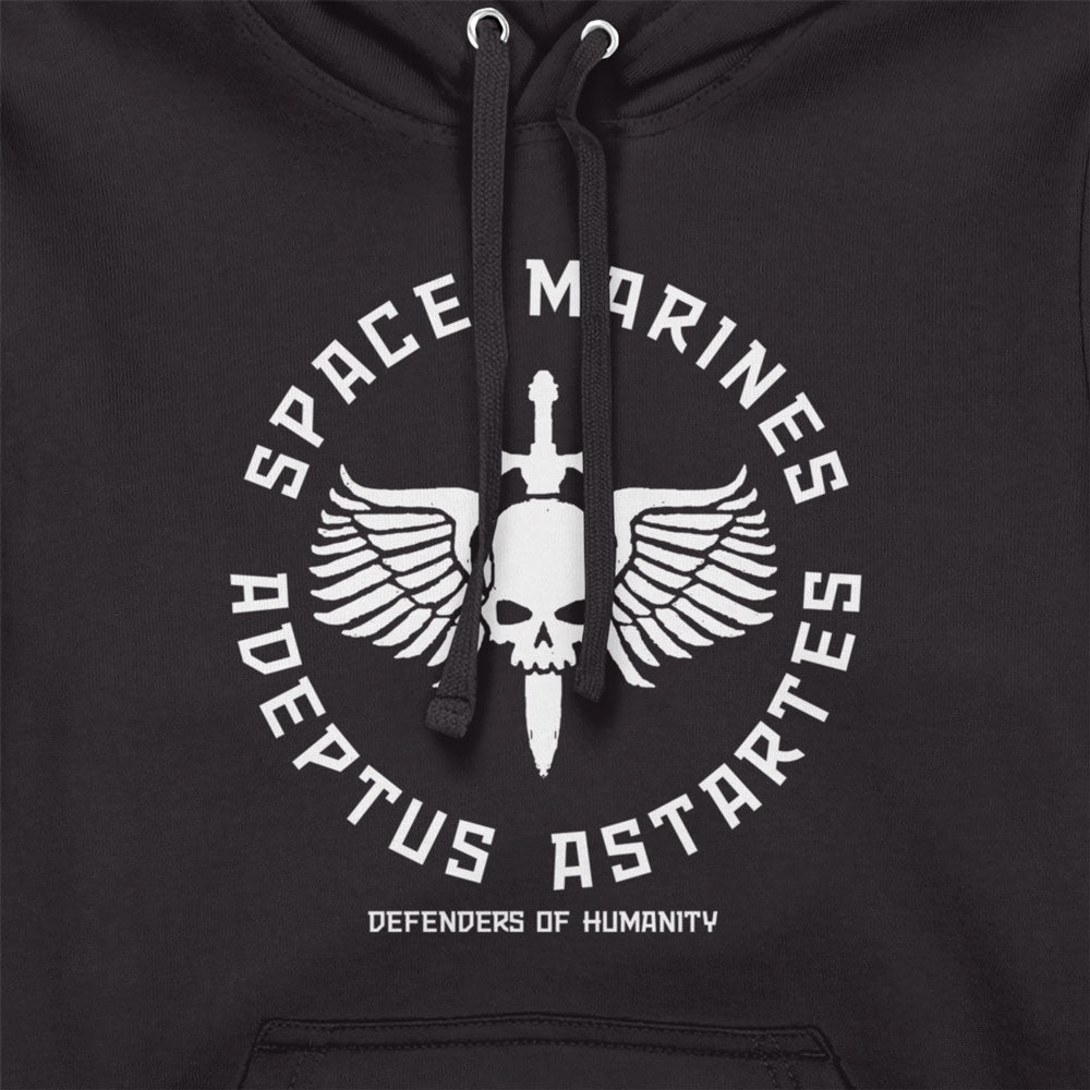 Warhammer 40,000 Space Marines Adeptus Astartes Adults Hoodie