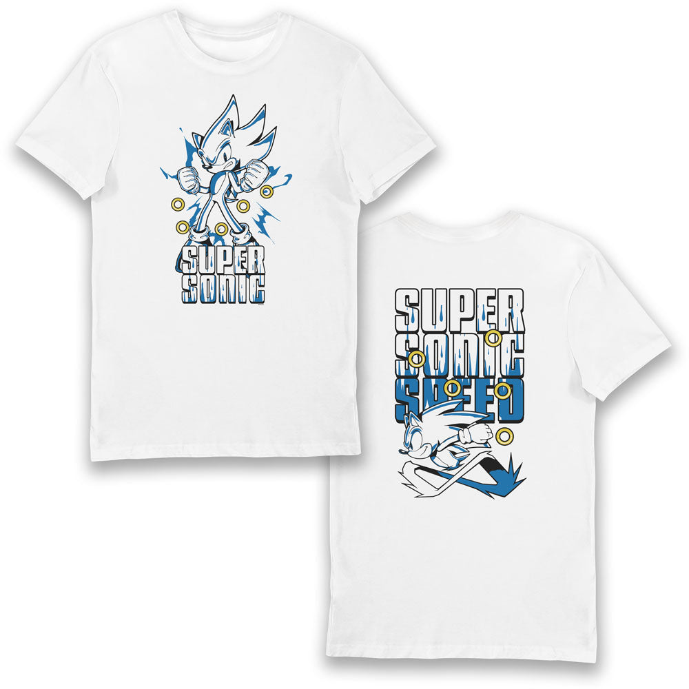 Sonic the Hedgehog Super Speed Rings Adults T-Shirt