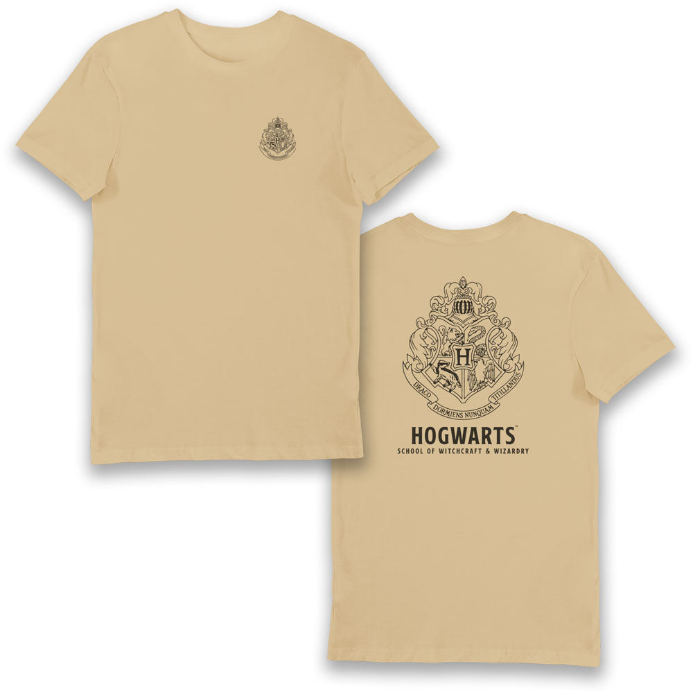 Harry Potter Hogwarts Crest Adults T-Shirt