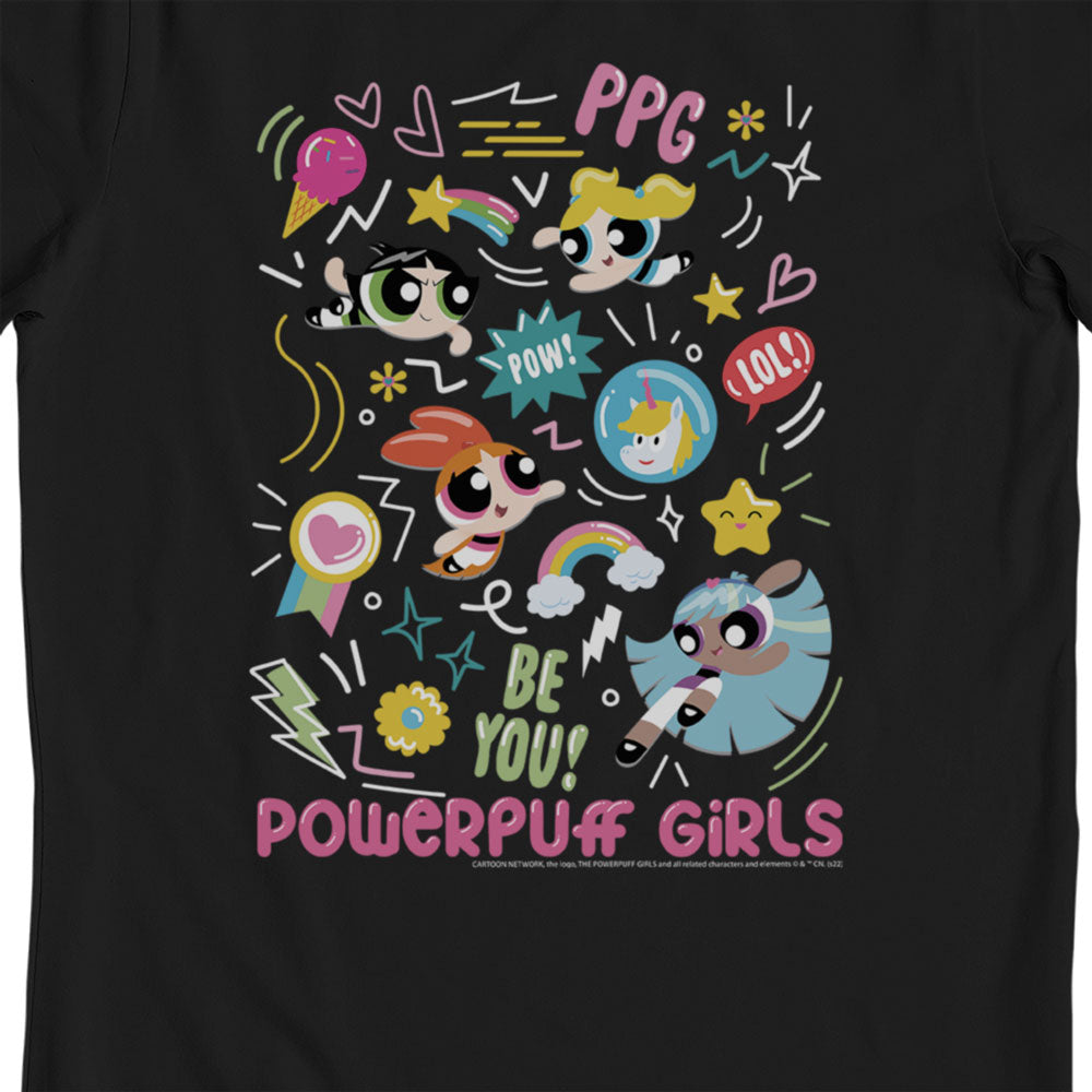 Powerpuff Girls Icons Kids T-Shirt