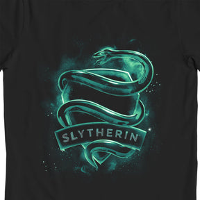 Harry Potter Slytherin House Glow in The Dark Kids T-Shirt