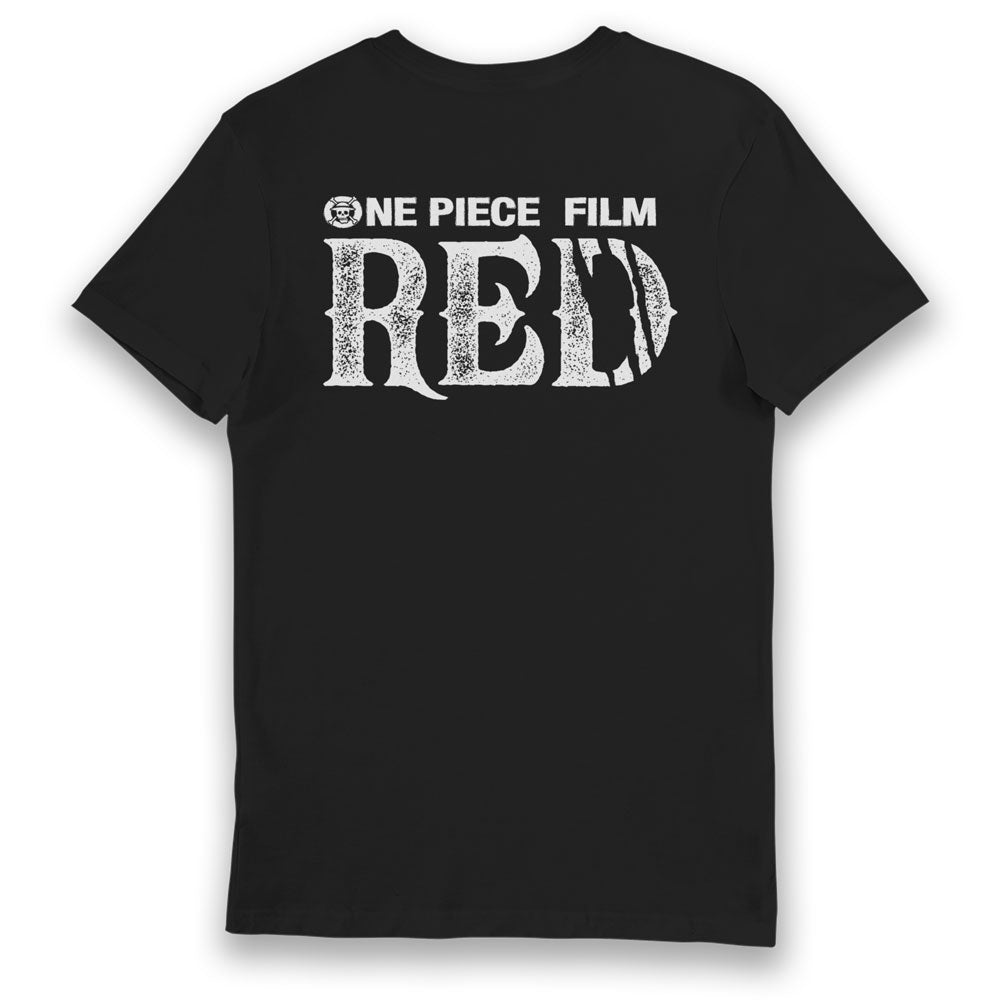 Bug Profeti Total One Piece Film: Red Logo Character Adults T-Shirt