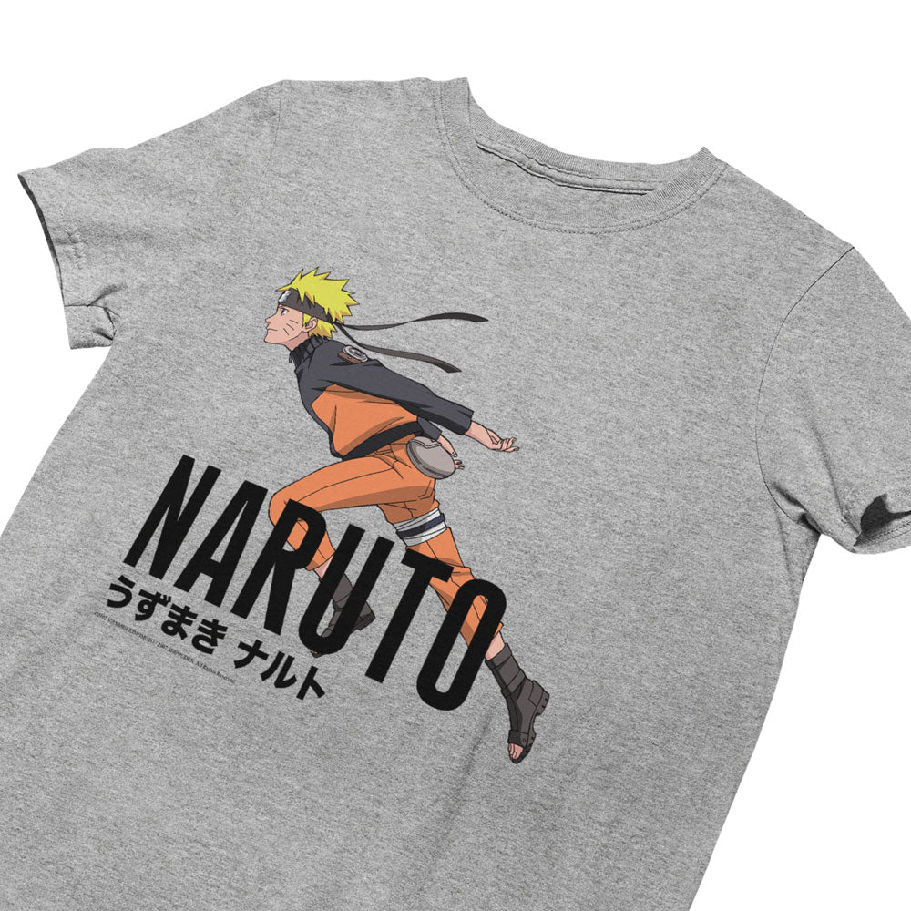 Naruto Shippuden Ninja Running Adults T-Shirt
