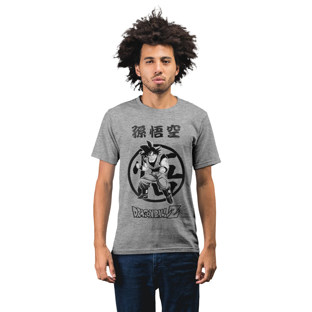 Dragon Ball Z Goku Moni Circle Adults T-Shirt