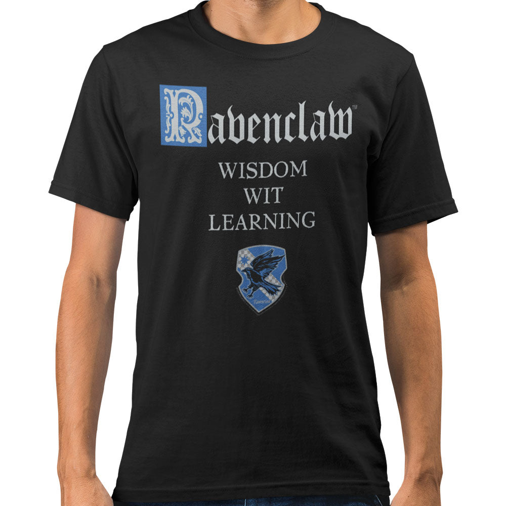 Harry Potter Ravenclaw Wisdom Mens Adults T-Shirt