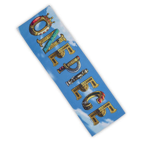 One Piece Letters Gym Towel