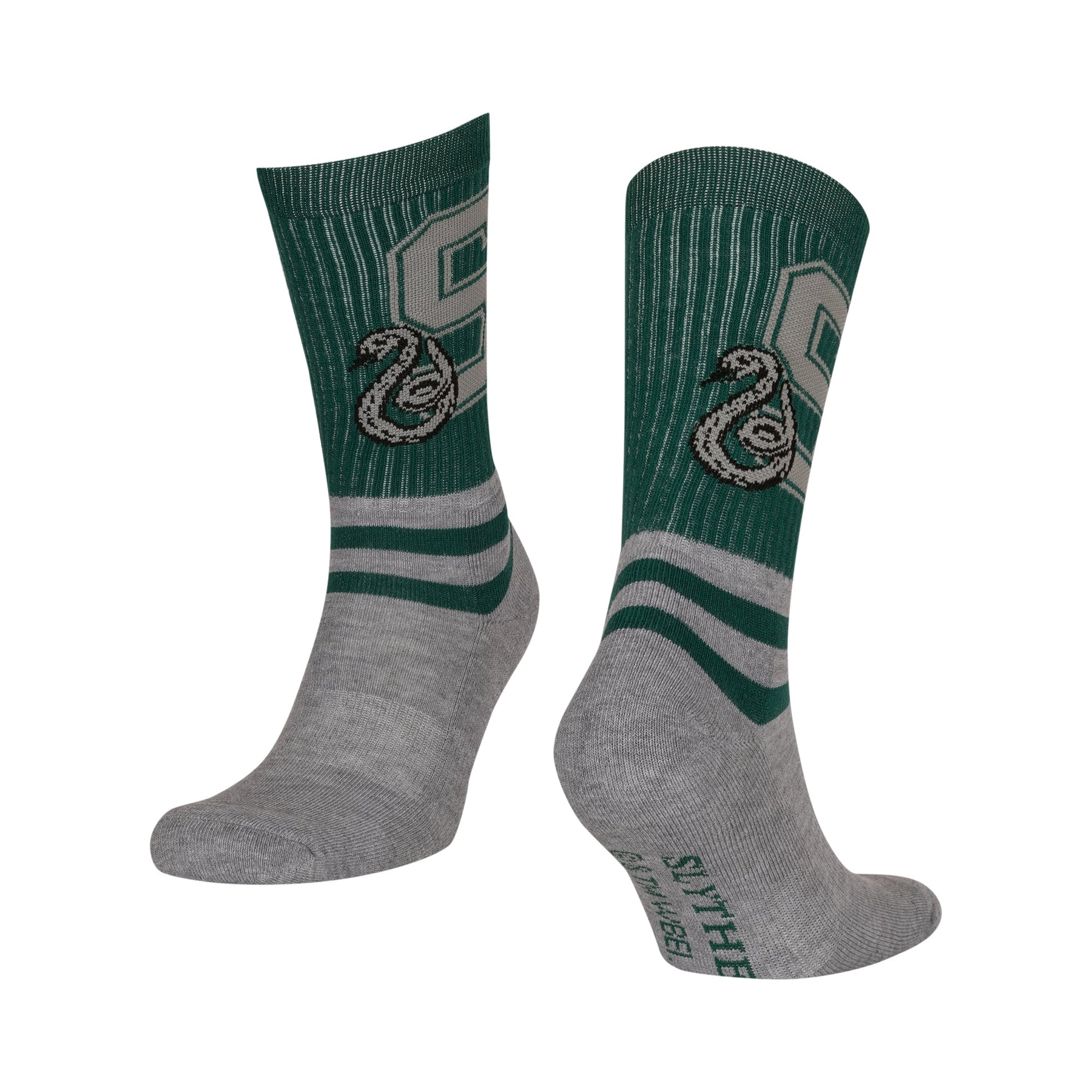 Harry Potter Slytherin Striped Adults Socks