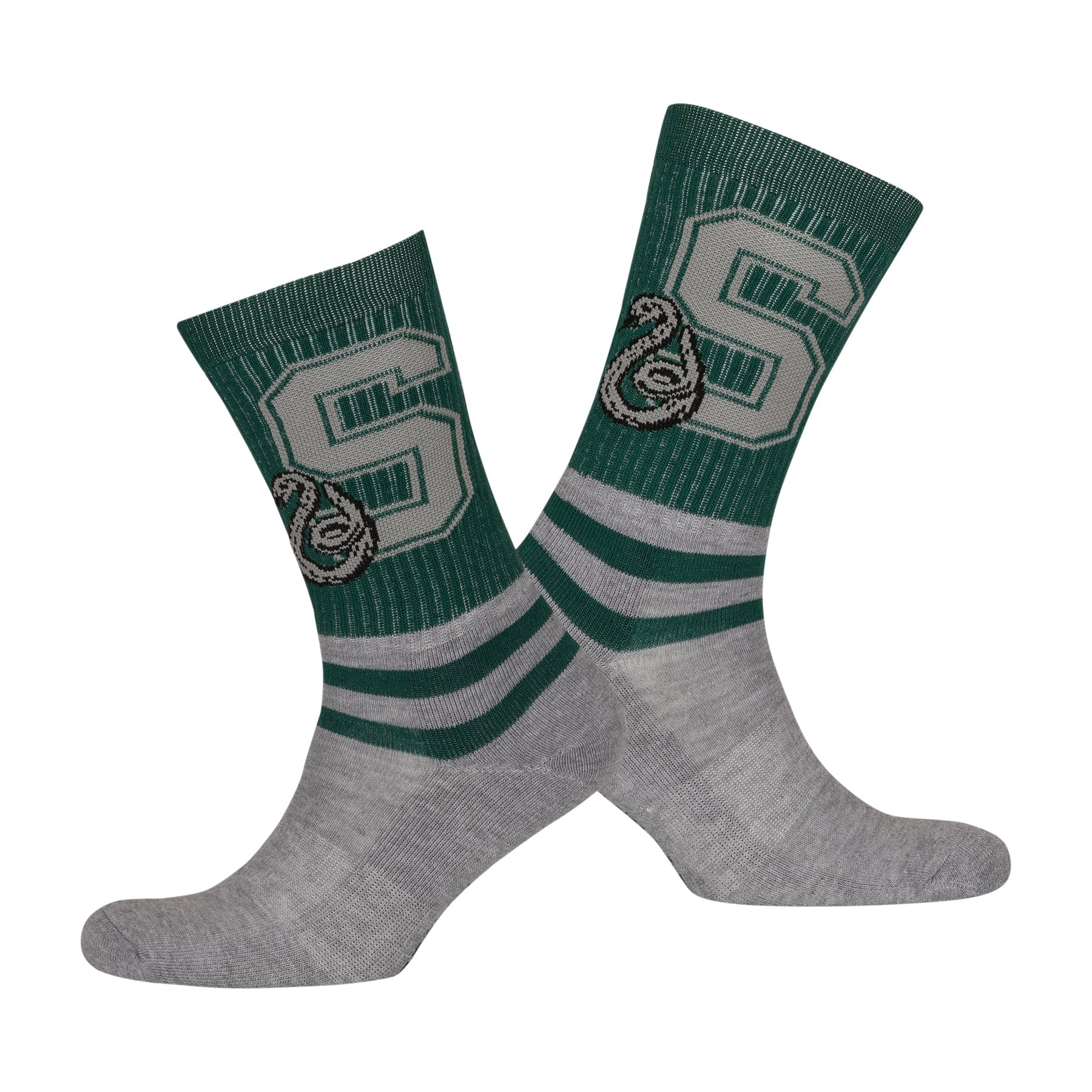 Harry Potter Slytherin Striped Adults Socks