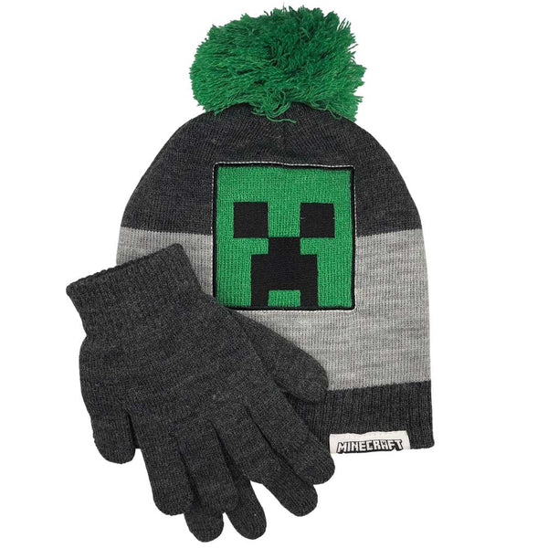 Minecraft Creeper Face Gloves