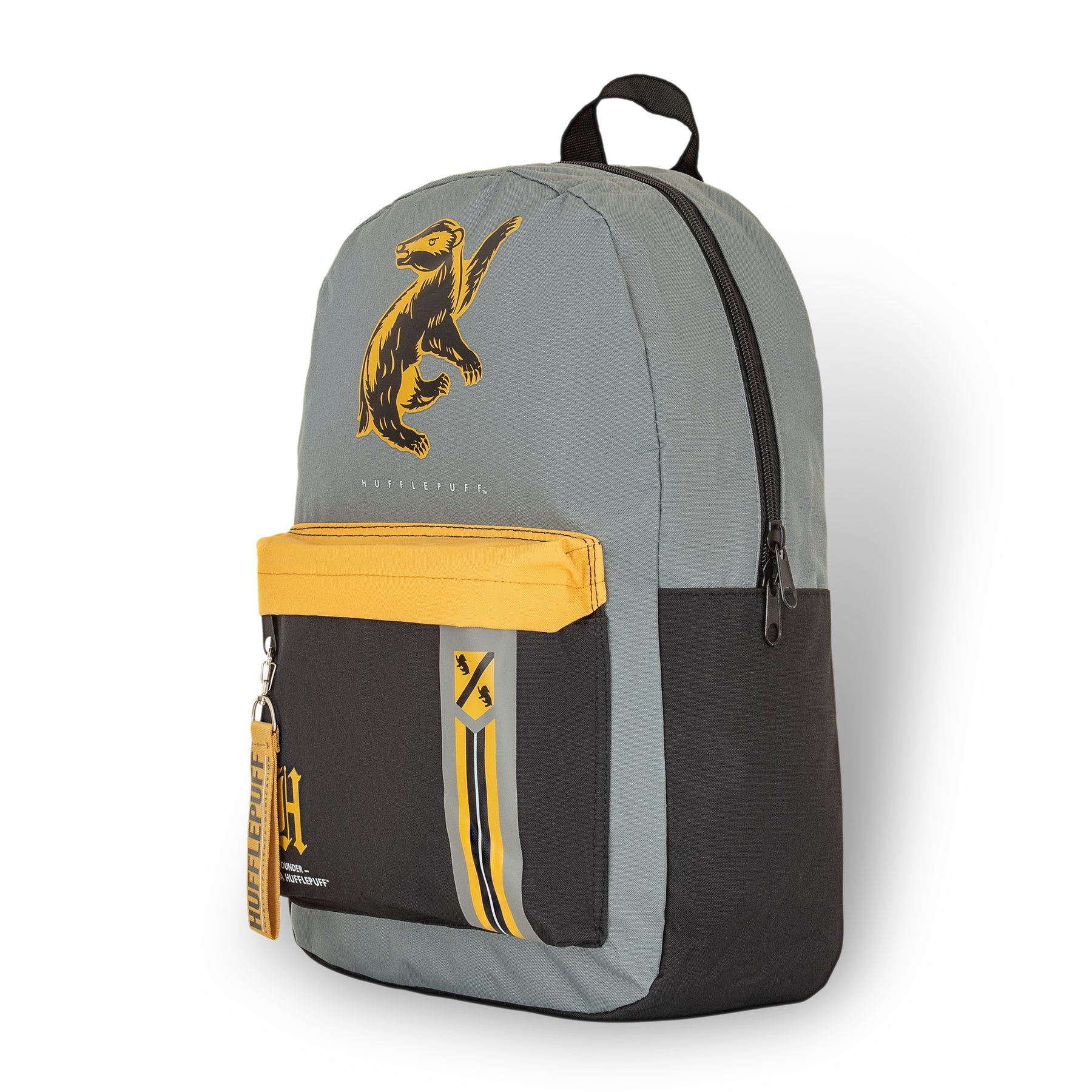 Harry Potter Hufflepuff Mixblock Backpack with Webbing Puller