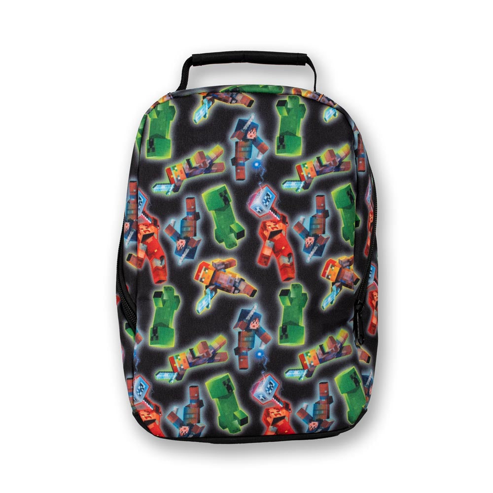 Minecraft Dungeons Character Premium Insulated Lunch Bag