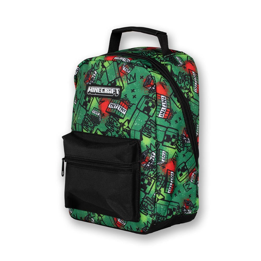 Minecraft TNT Sketch Premium Insulated Lunch Bag