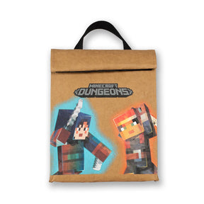Minecraft Characters Insulated Folded Lunch Bag