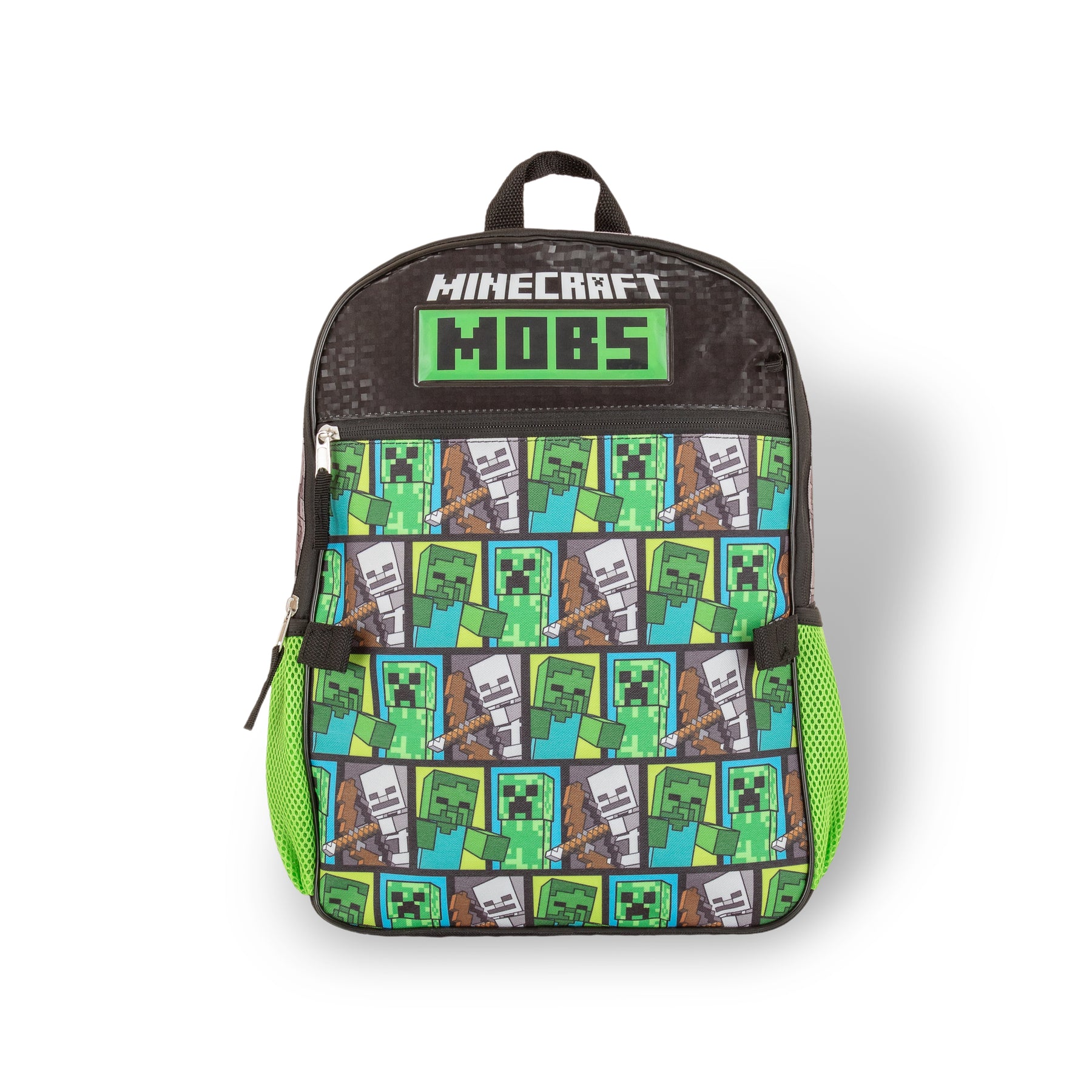 Minecraft Creeper 17 Inch Backpack w/ Lunch Bag | Free Shipping