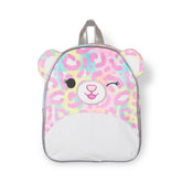 Squishmallow Michaela the Leopard Mini Backpack with Plush Fabric