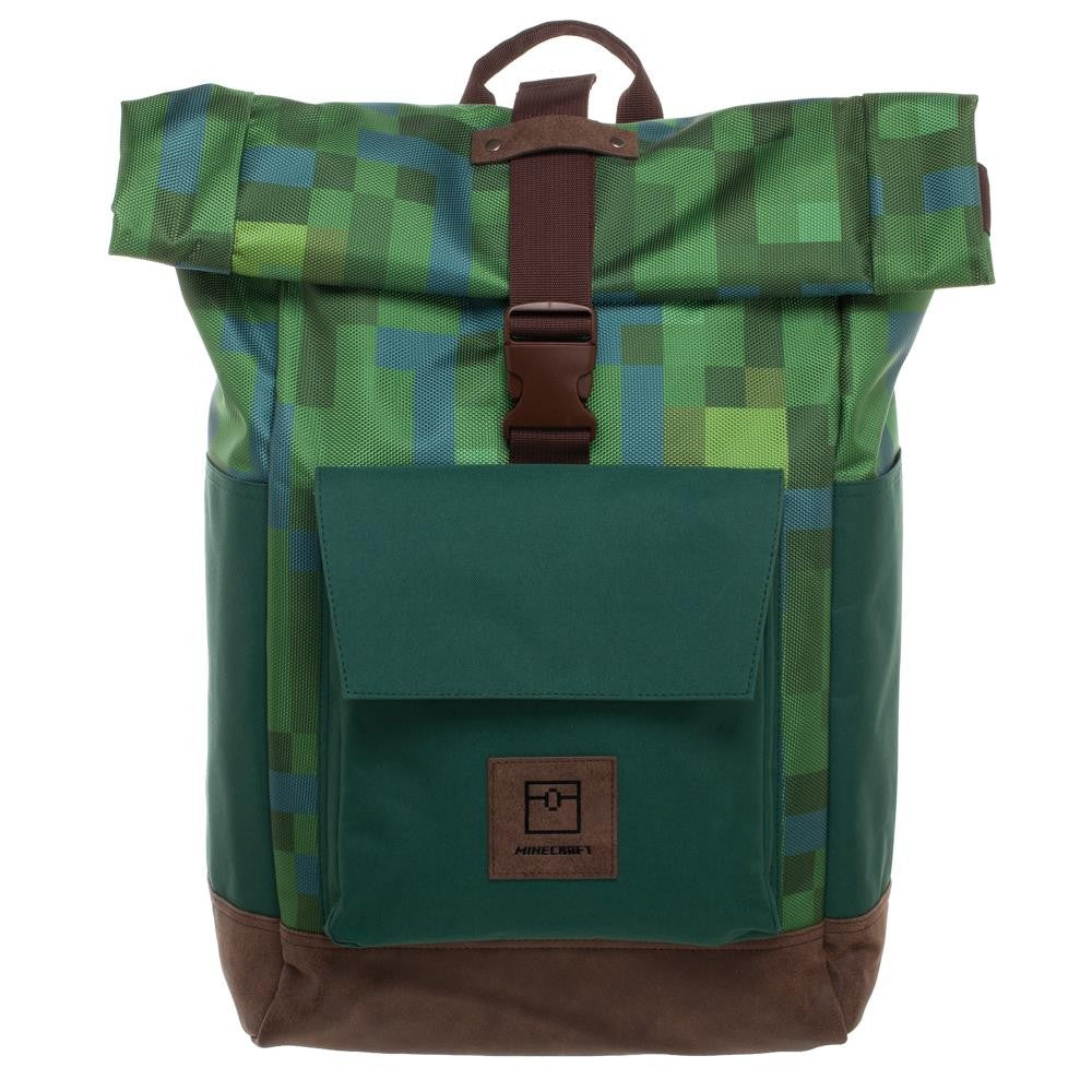 Minecraft Premium Explorer Rolltop Backpack