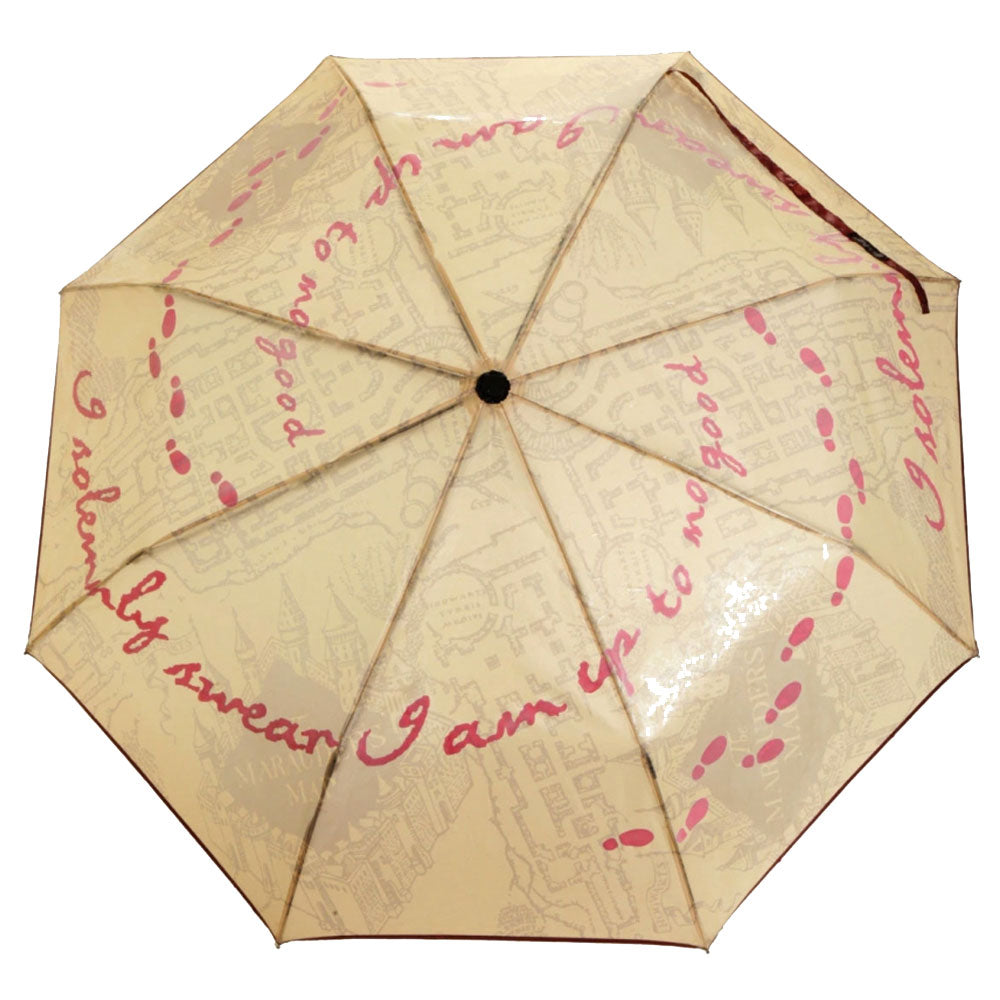 Harry Potter Marauders Map Rain Colour Changing Umbrella