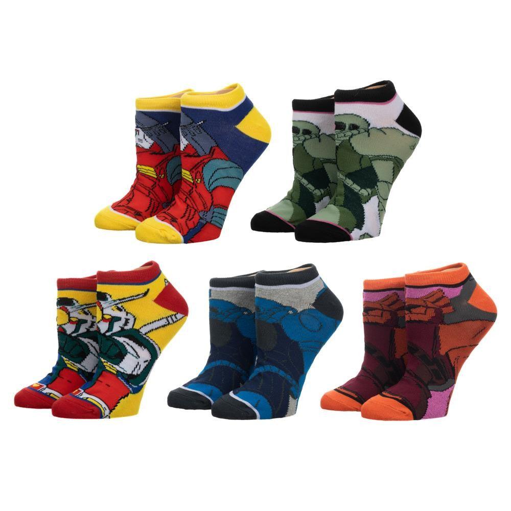 Gundam Ankle Sock 5 Pack
